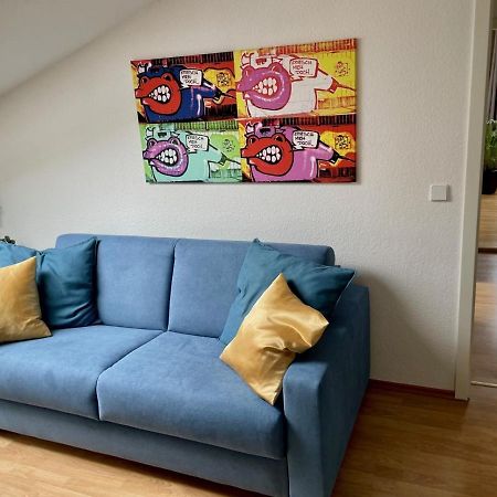 Charmante Dachgeschoss Wohnung Leipzig Exterior foto